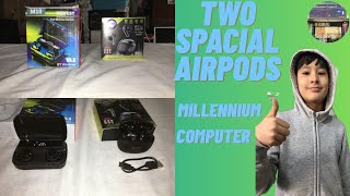 Two Spacial Air Pods In Millennium Computer Model H.m 804 M10 Available In Millennium Computer