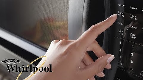 How to Lock or Unlock Whirlpool Microwave Oven (Remove Child LOC Small Key Near Clock)