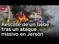 😱 Rescate de un bebé tras un ataque masivo en Jersón. Порятунок немовляти після атаки Херсона