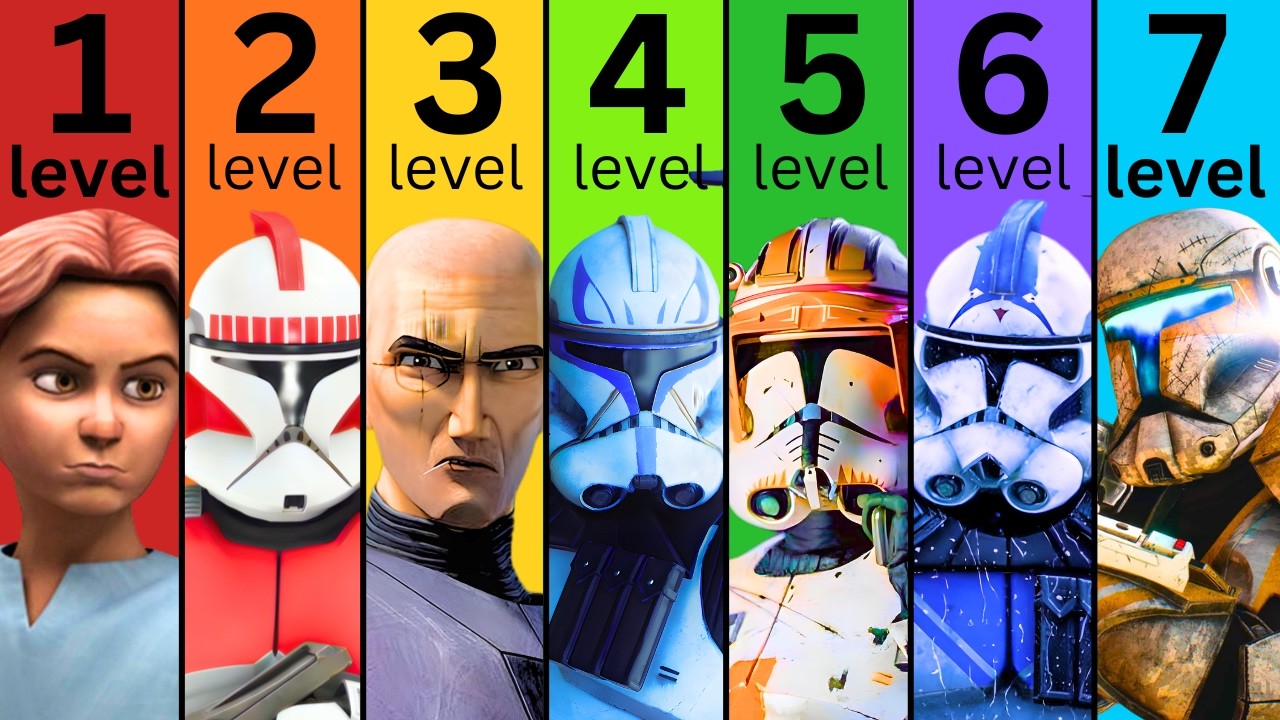 The 7 Levels of Clone Troopers, Explained In Detail