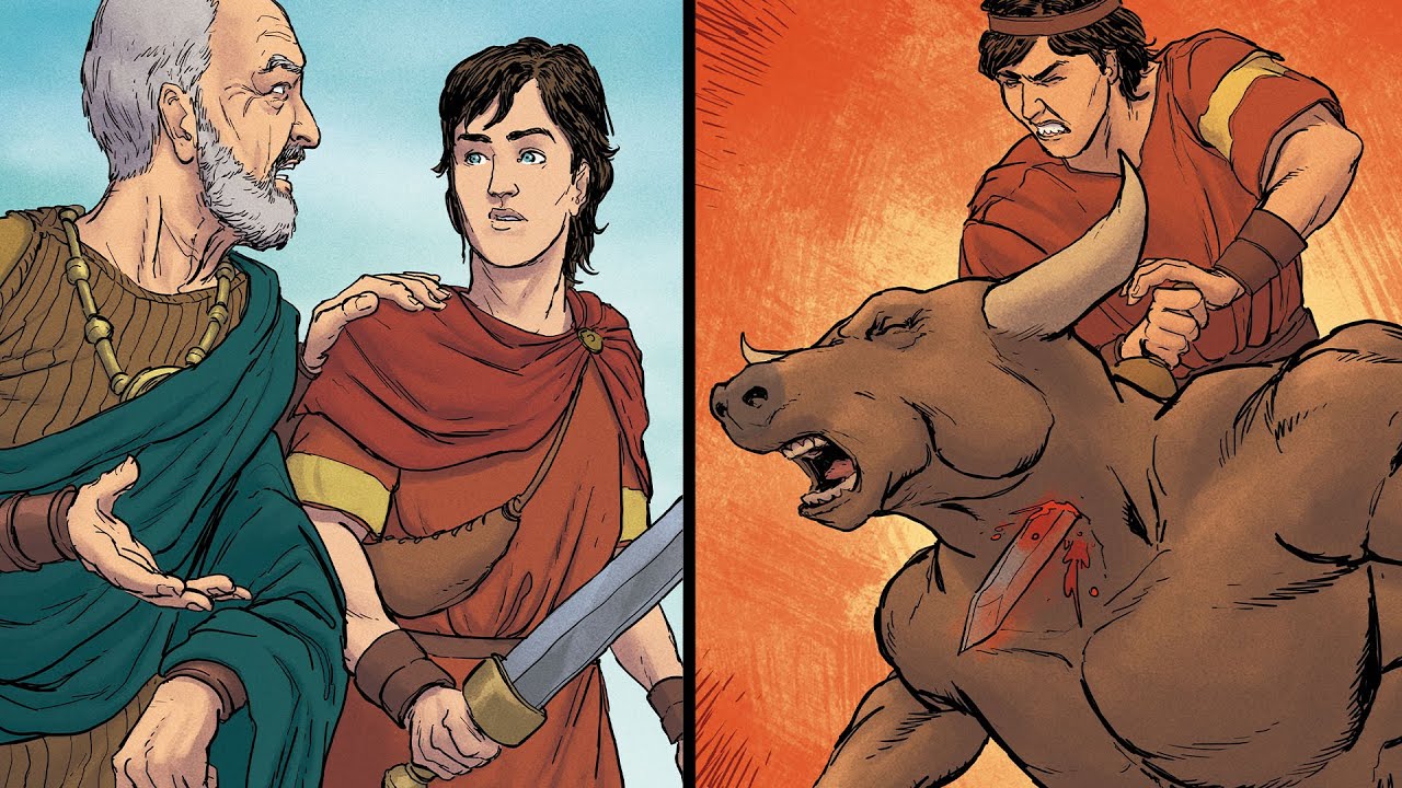 La Saga di Teseo - Video completo - Storia e Mitologia Illustrate
