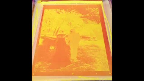 Screen printed CMYK wedding photo #shorts