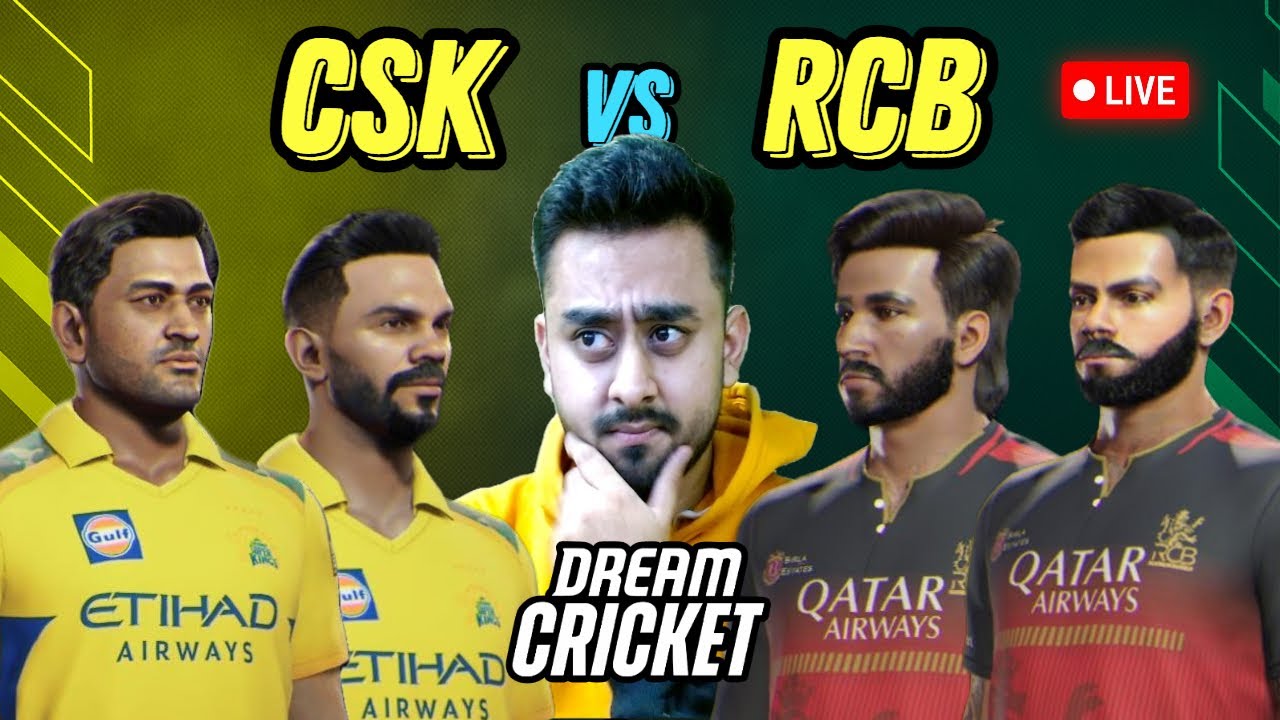 🔴Live - CSK vs RCB IPL 2026 🔥 Live Cricket Match | DREAM CRICKET
