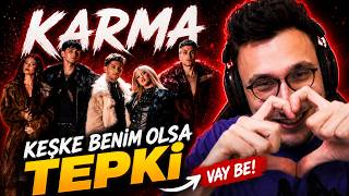 “KARMA’dan Böyle Bir Şey Beklemiyordum!” 😱 KARMA – Keşke Benim Olsa Tepki / Reaction