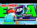 *NEW* FASTEST NO TIMER Fortnite XP Map to LEVEL UP FAST in Chapter 7