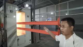 The Painting Process Of HEGERLS Warehouse Storage Racks Storage Racking System