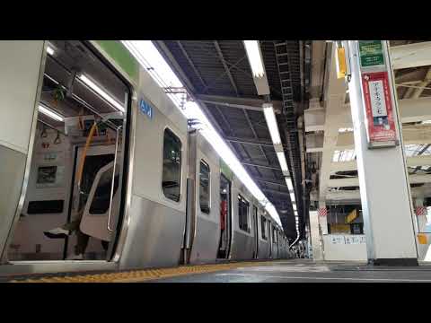 [早朝に響く発車メロディ]新宿駅15番線 twilight