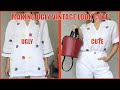 MAKING UGLY VINTAGE LOOK CUTE EP2  👗  MIXING VINTAGE WITH MODERN PIECES 👗  THE JO DEDES AESTHETIC