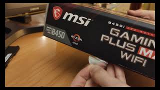 Msi B450I Gaming Plus Max Anakart Kutu Açılışı