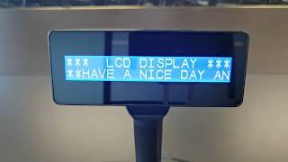 PD220C III Pole Display LCD Customer Display VFD Monitor