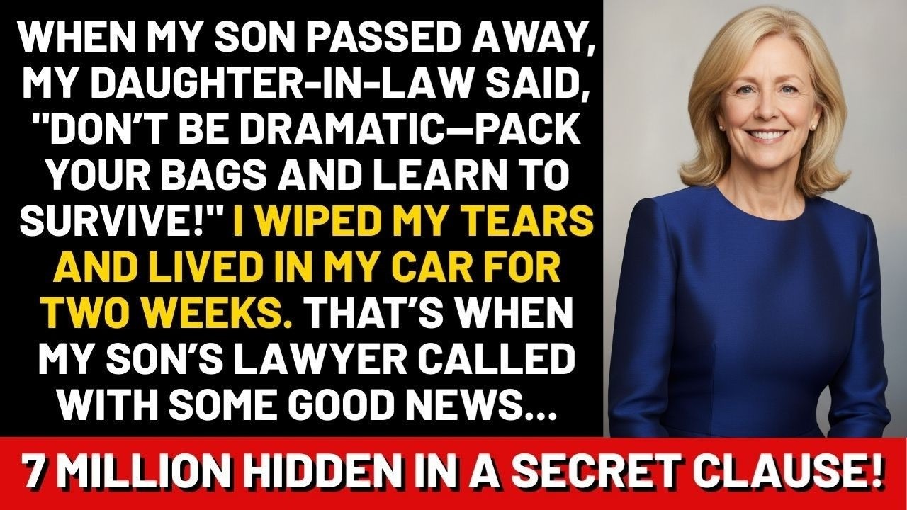 Когда умер мой сын, моя невестка сказала: «Не драматизируй — собирай вещи и учись...»