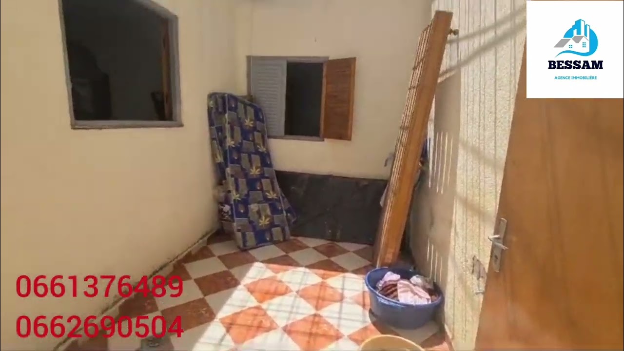 دار سفلية حرة باولاد اوجيه مساحتها100 متر القنيطرة🏠🏠