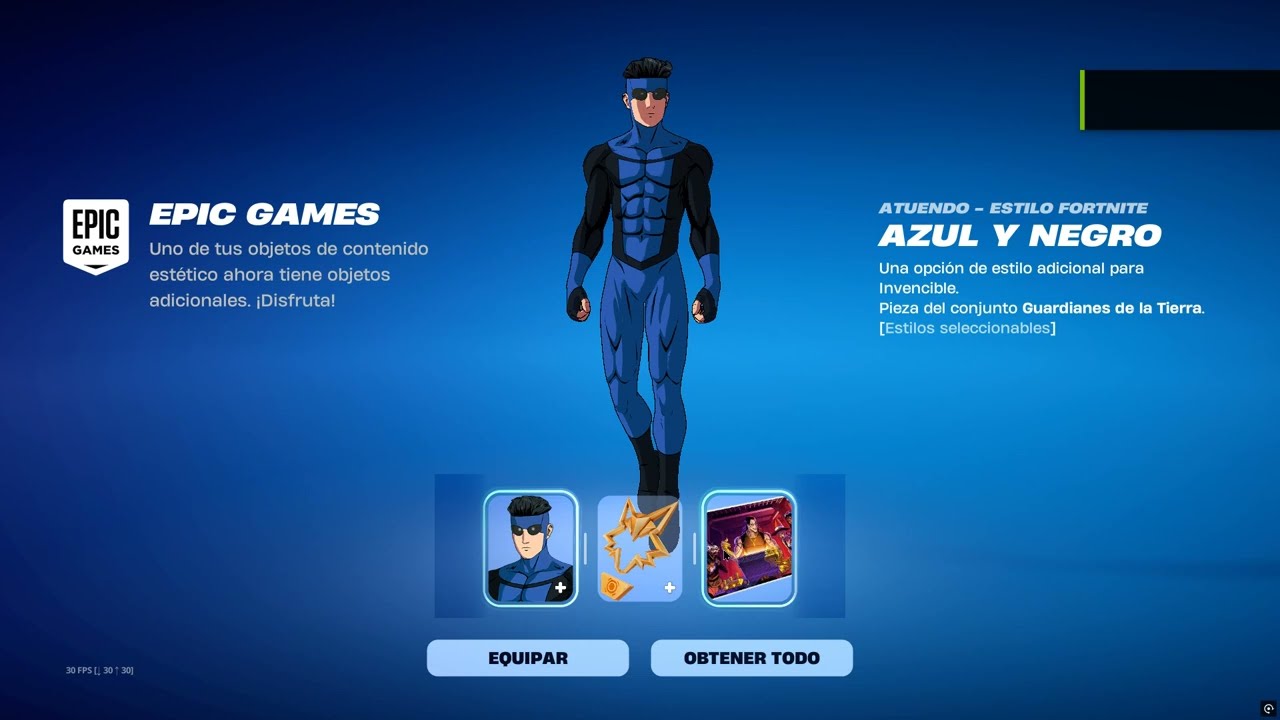 Fortnite Invincible Mark Grayson New Suit