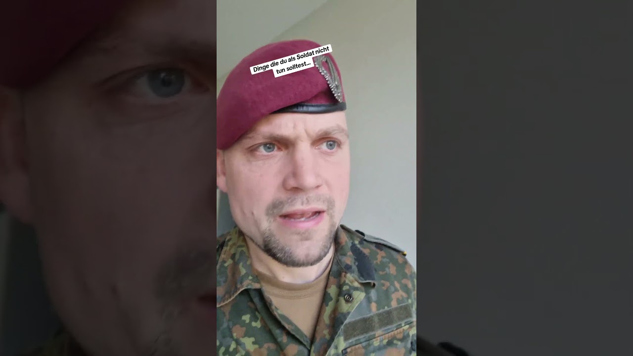 No go's bei der Bundeswehr..