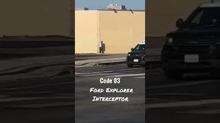 16er Ford Explorer Responding Code 3