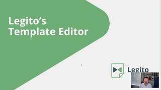 Legito Webinar on Document Automation and Legito Template Editor