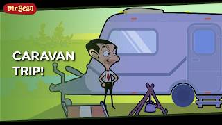 mr bean builds his own caravan mr bean cartoon kids