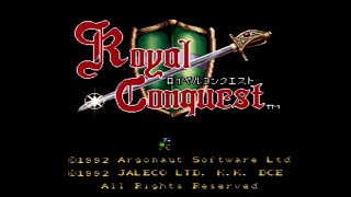 スーパーファミコン]ロイヤルコンクエスト / Royal Conquest - YouTube