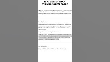 Is AI better than salespeople #aiforsales #ai #chatgptforsales #chatgpt  #salespeople