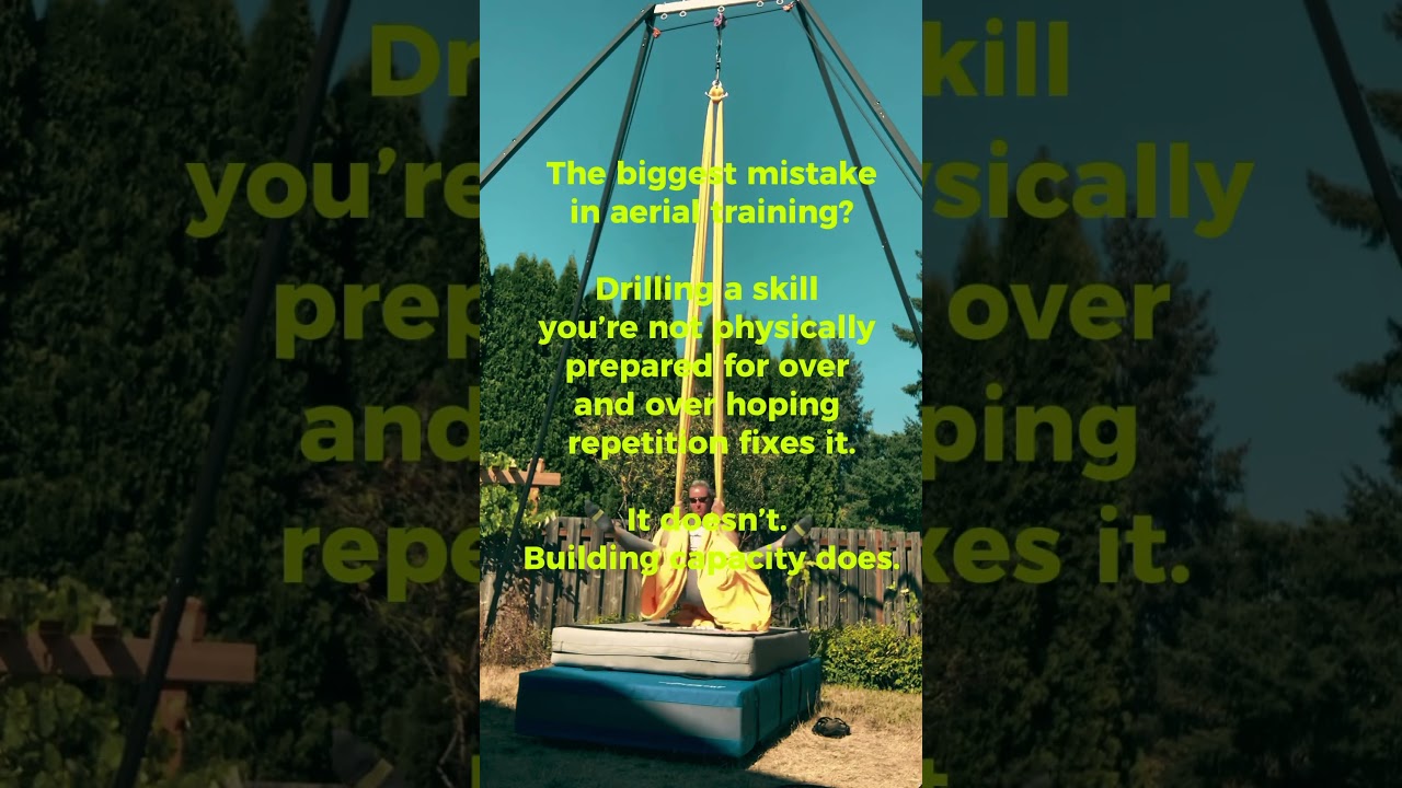 The Biggest Mistake in your Aerial Training