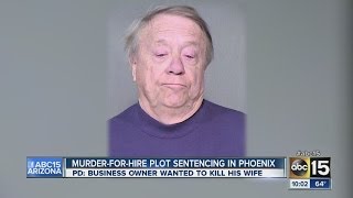 Murder-for-hire plot sentencing in Phoenix