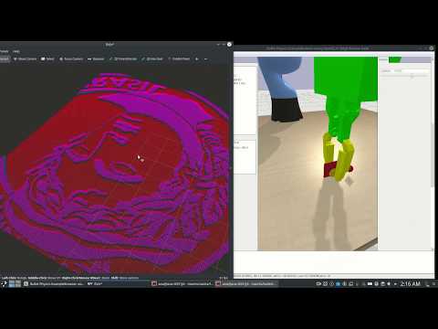 GelSight Simulation in pyBullet