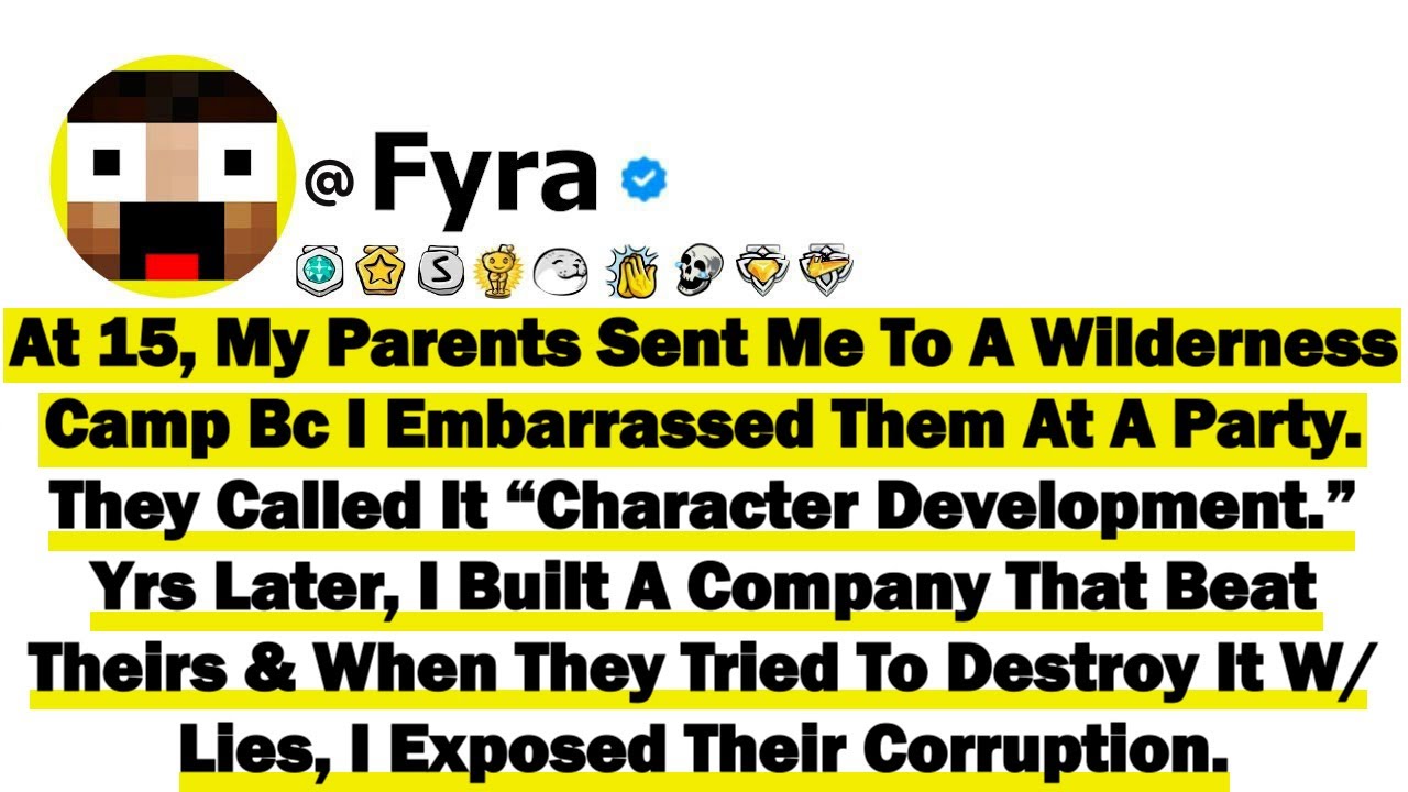 At 15, My Parents Sent Me To A Wilderness Camp Bc I Embarrassed Them At A Party. They Called It “Car