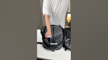 I tried the viral vacuum backpack😳🎒