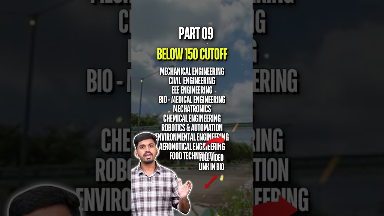 TNEA 2025 Core Branches Guide | Below 150 Cutoff Students | Round 1 to 3 Choice Filling Tips