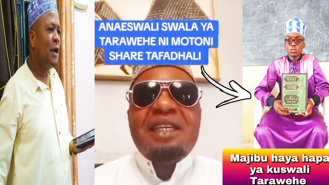 MPOTOSHAJI WA TARAWEHE AJIBIWA | USTADHI KHAMIS ZUBAIR