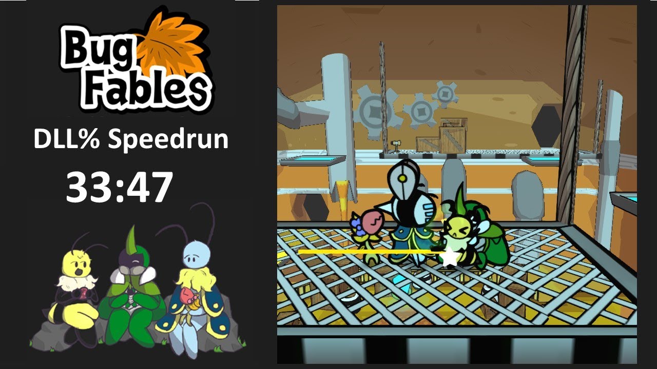 Bug Fables DLL% Speedrun in 