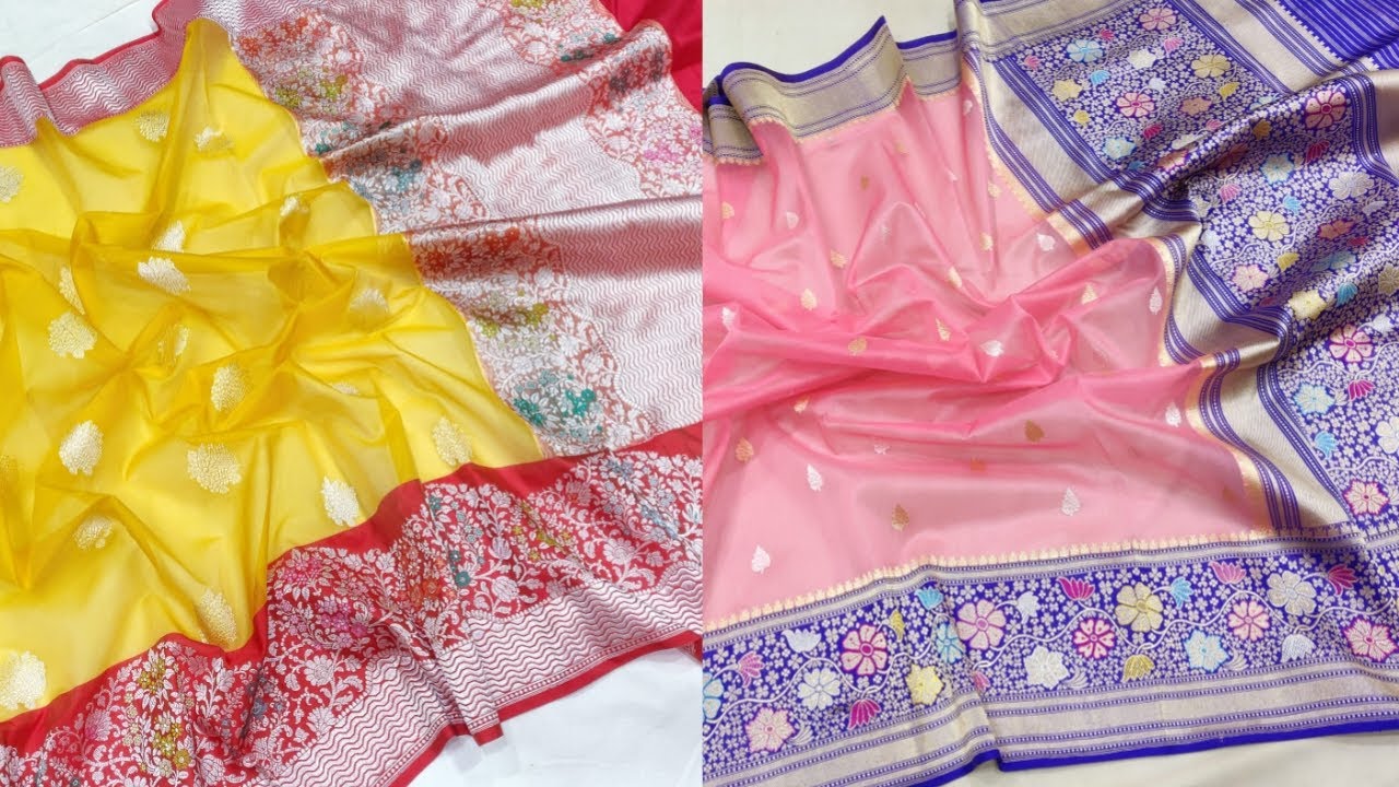 Kora Banarasi Silk Sarees - కోరా బనారసీ సిల్క్ శారీస్📞 9948793798