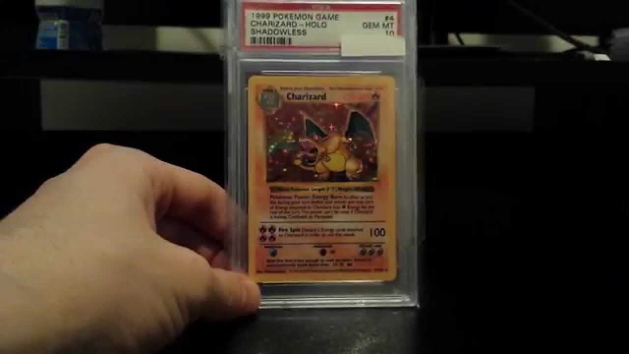 EPIC BCBM! Pokemon PSA 10 Charizard! 1ST EDITION or SHADOWLESS?? - YouTube