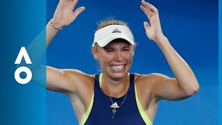 Simona Halep v Caroline Wozniacki match highlights | Australian Open 2018