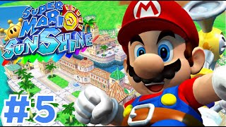 Super Mario Sunshine - Gameplay - Part 5 - Noki Bay & Pianta Village 100%! (Nintendo Switch)