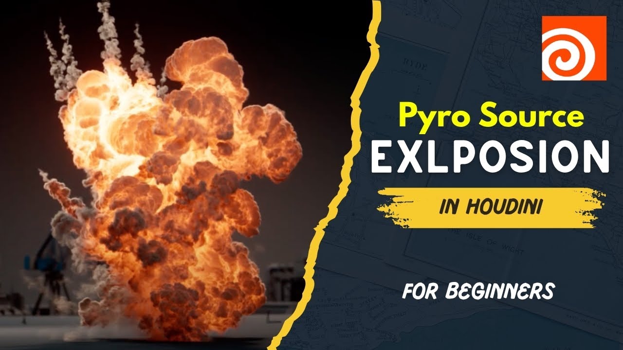 How to Create EXPLOSION In Houdini | Houdini Tutorial for Beginners ...