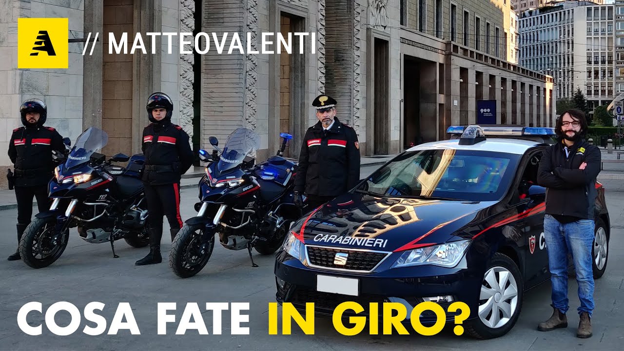 Di PATTUGLIA con i CARABINIERI. Chi c'è ancora IN GIRO?