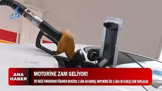 MOTORİNE ZAM GELİYOR!