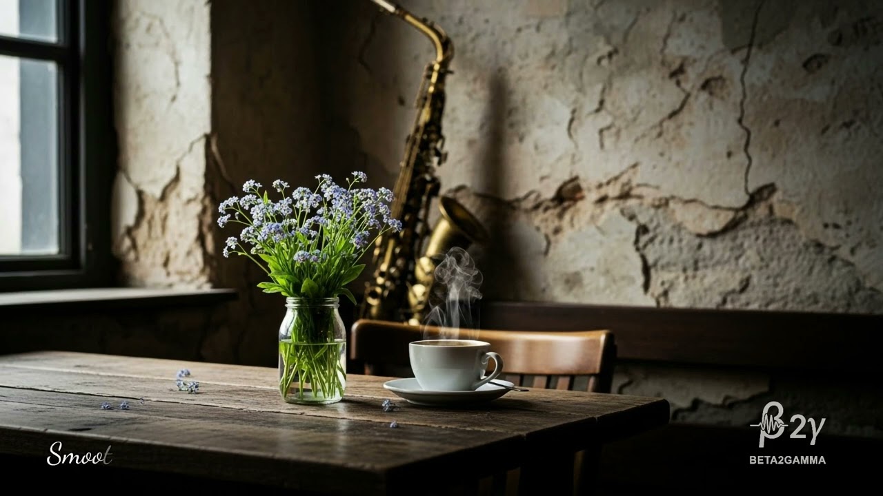 Just a Spring Ago | Smooth Jazz | Official Lyric Video | Beta2Gamma