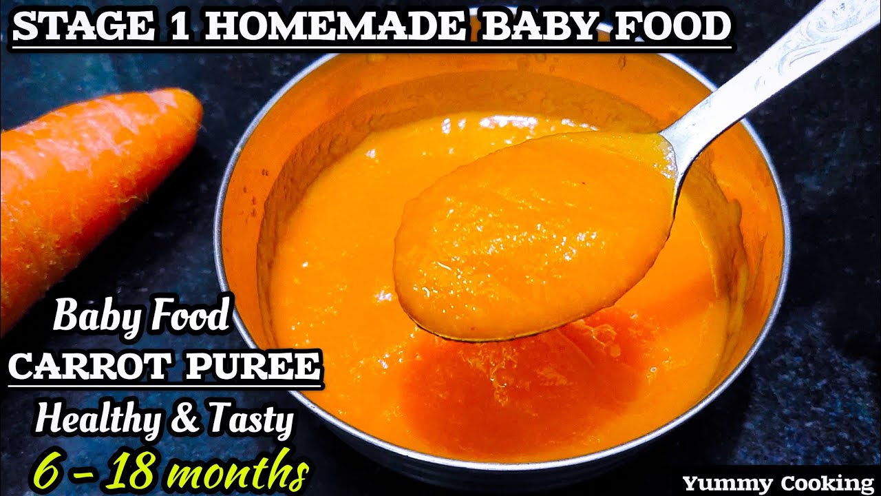 Baby Food Carrot Puree For 5 Month Babies Carrot Puree 6 Months baby-food-carrot-puree-for-5-month-babies-carrot-puree-6-months