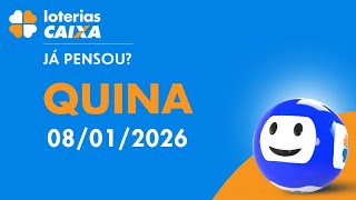 Resultado Do Quina - Concurso Nº 6922 - 08012026