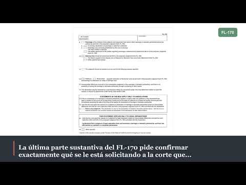 Cómo Llenar el Formulario FL-170 (2026): Declaración para Rebeldía o Sin Oposición
