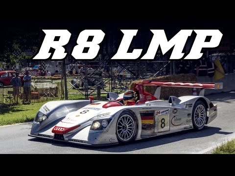 2000 Audi R8 LMP demo run (incl idle and revving)