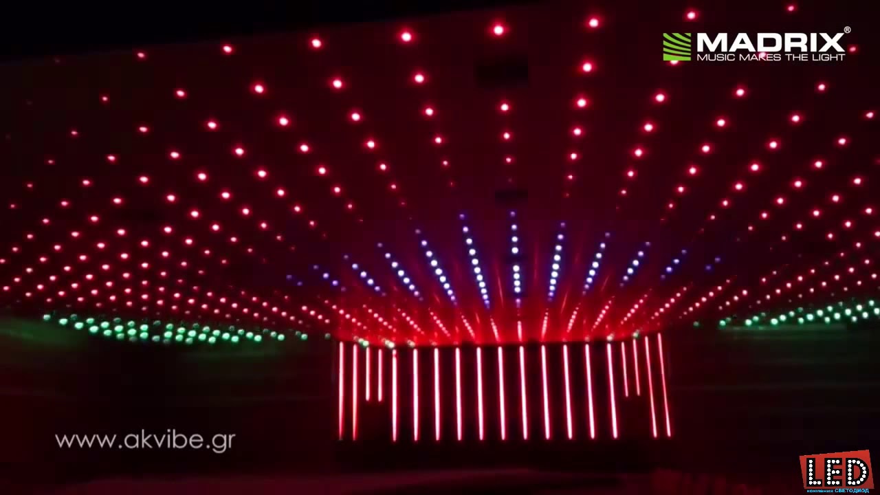 MADRIX professional and 3 x MADRIX LUNA   4080 pixels, 24 DMX universes