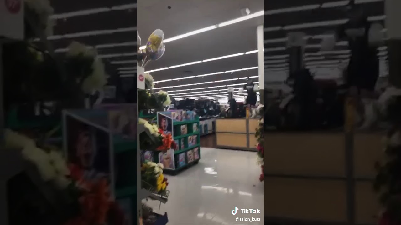 Who did this in walmart before everyone do this in walmart look in the