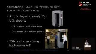 USENIX Security '14 - Security Analysis of a Full-Body Scanner screenshot 3