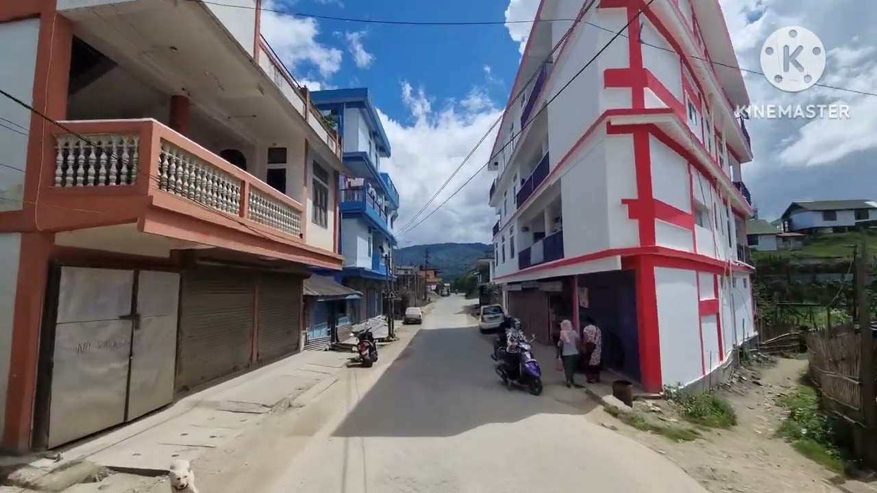 Ziro Town and Hong Village, Lower Subansiri, Arunachal Pradesh. A Family Trip to Ziro on 13/09/2023.