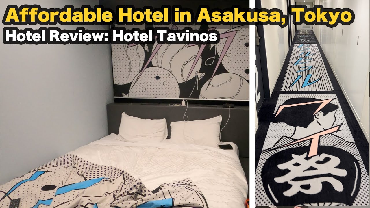 Where to stay  in Tokyo: Hotel Tavinos in Asakusa Review