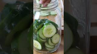 How to make Lacto fermented Cucumbers #shorts