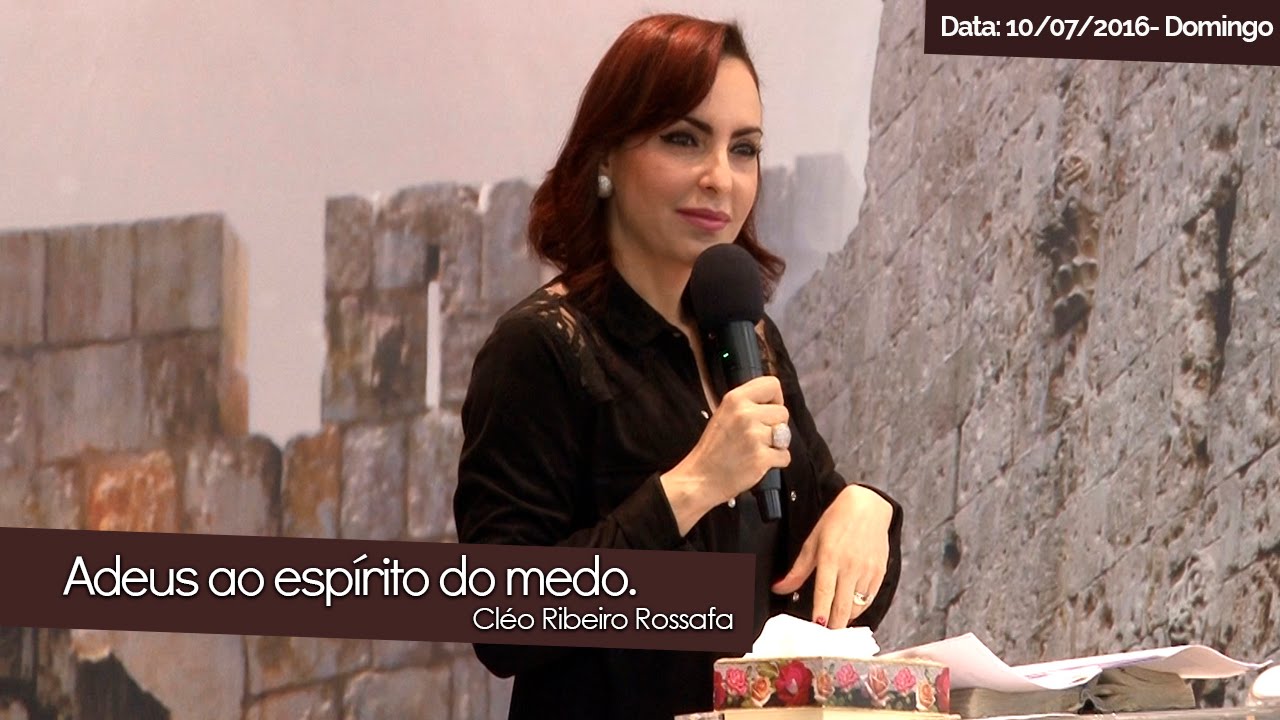 Adeus ao espírito do medo - Bispa Cléo